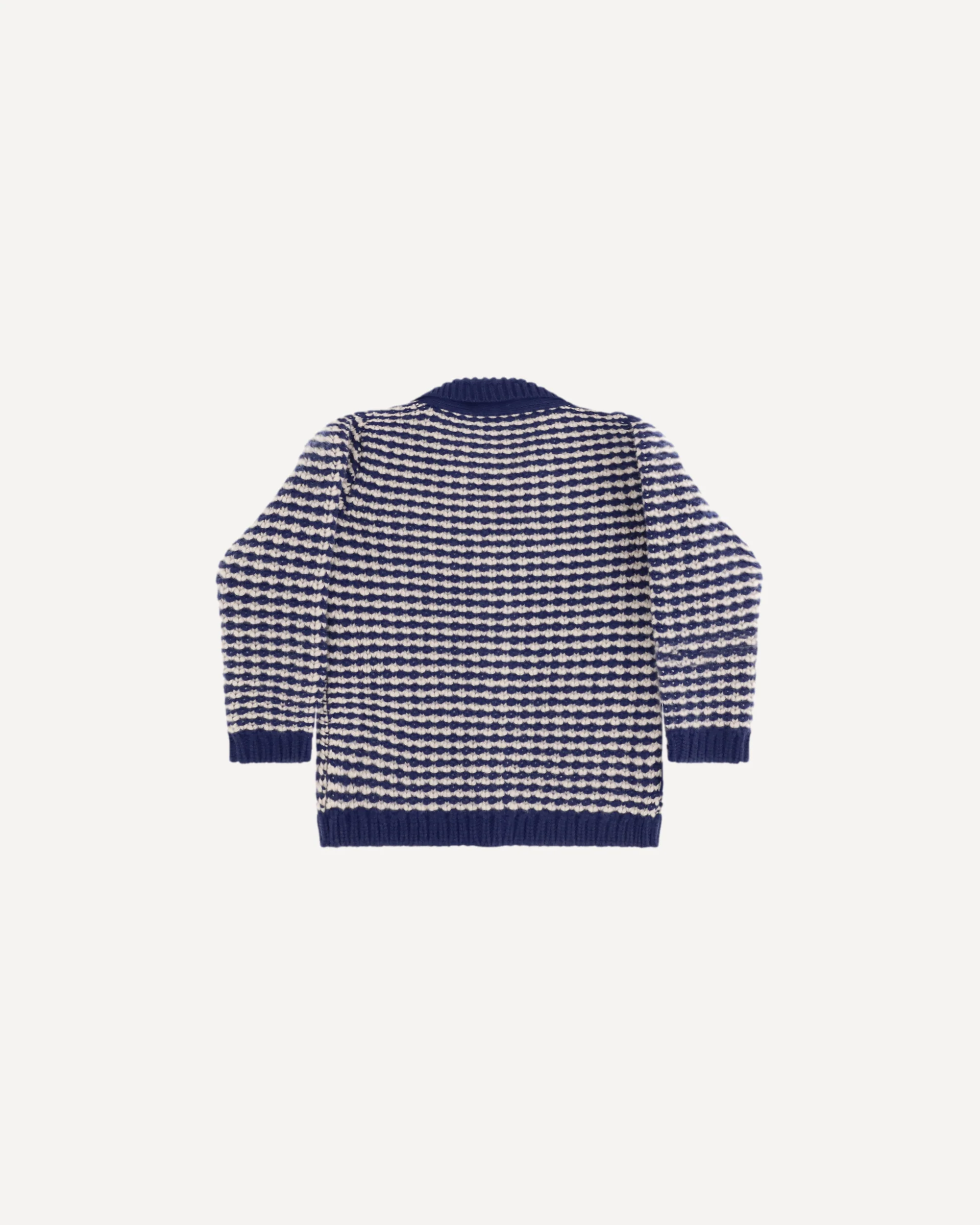 Striped wool Cardigan with Mr. Happy - Image 4