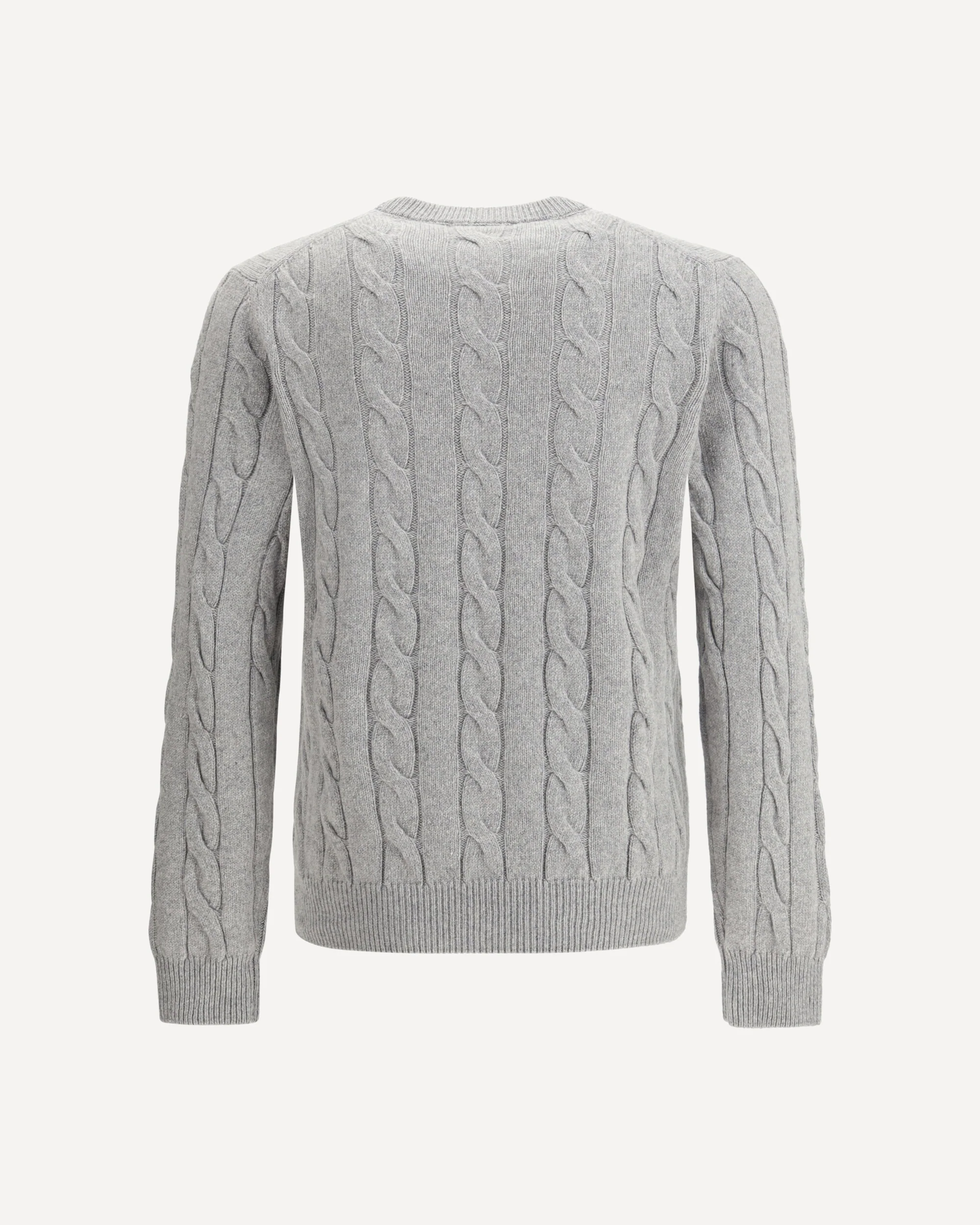 Braided-effect crewneck Sweater - Image 4