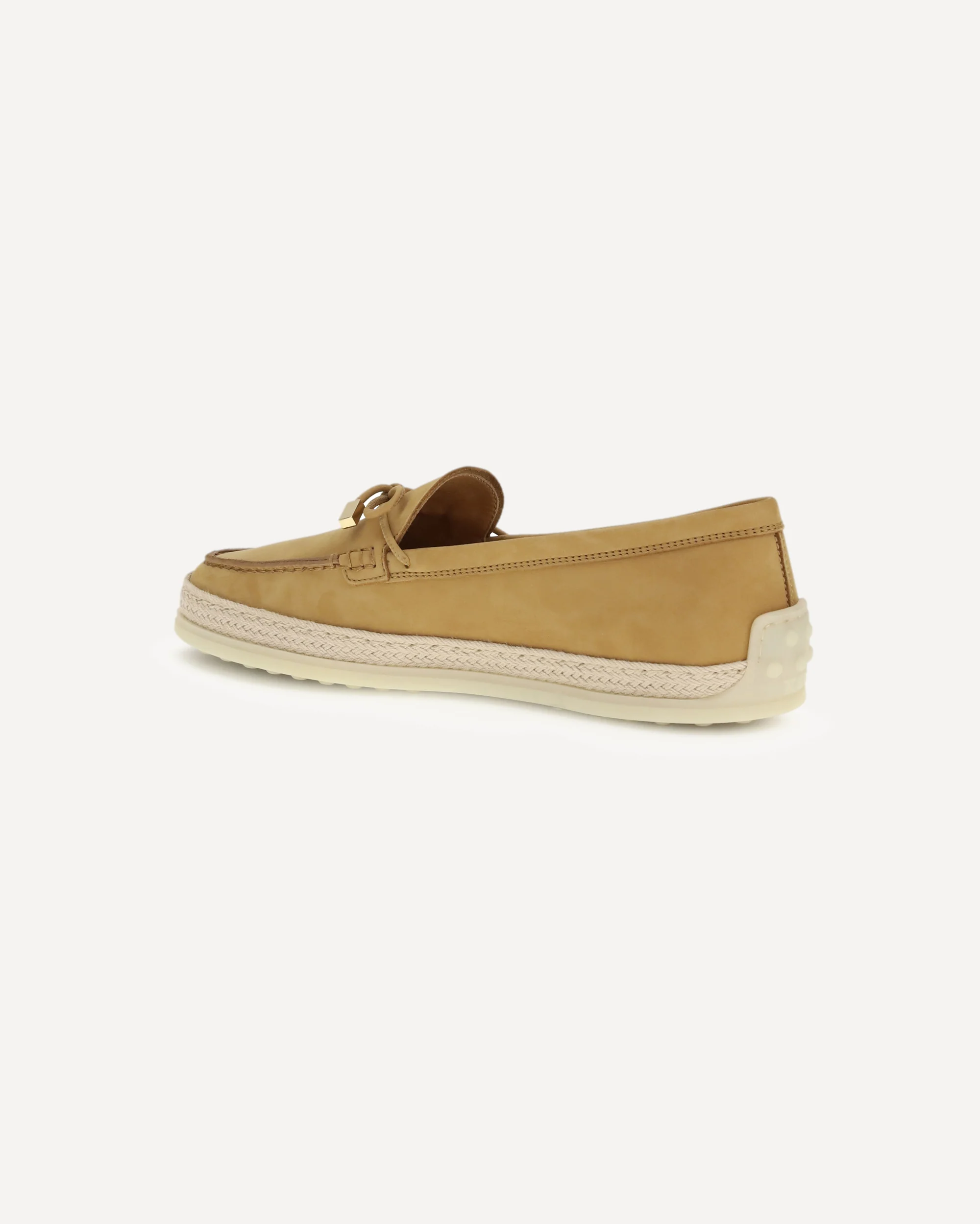 Suede and raffia Loafers - Image 5