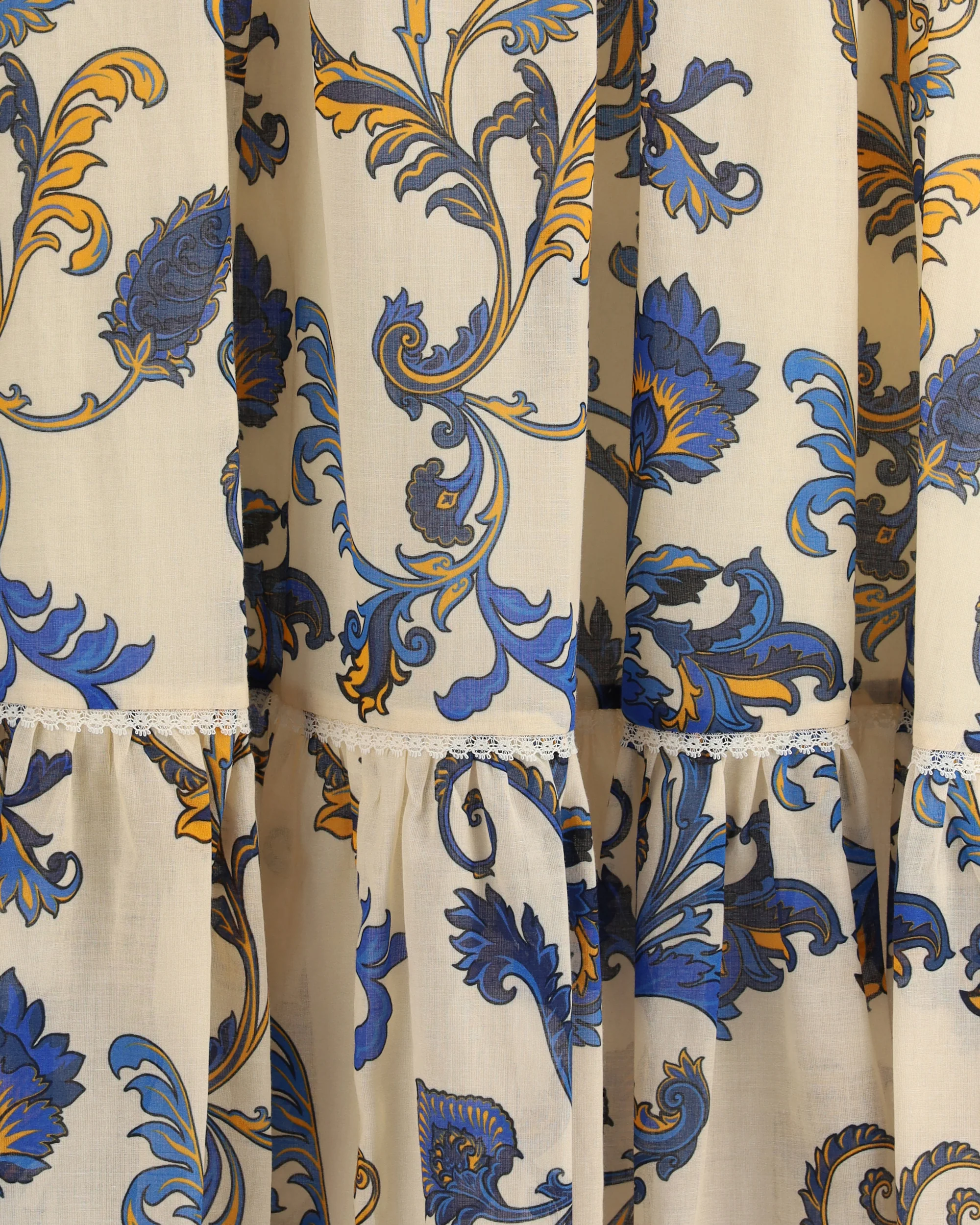 Paisley printed Long Skirt - Image 5